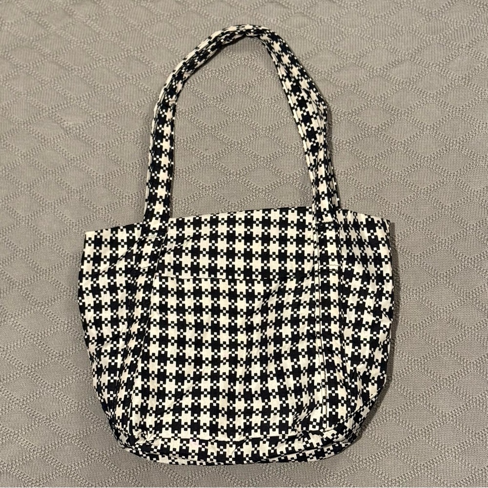 baggu mini cloud - pixel gingham